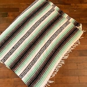 Vintage Throw tapestry beach Native American blanket